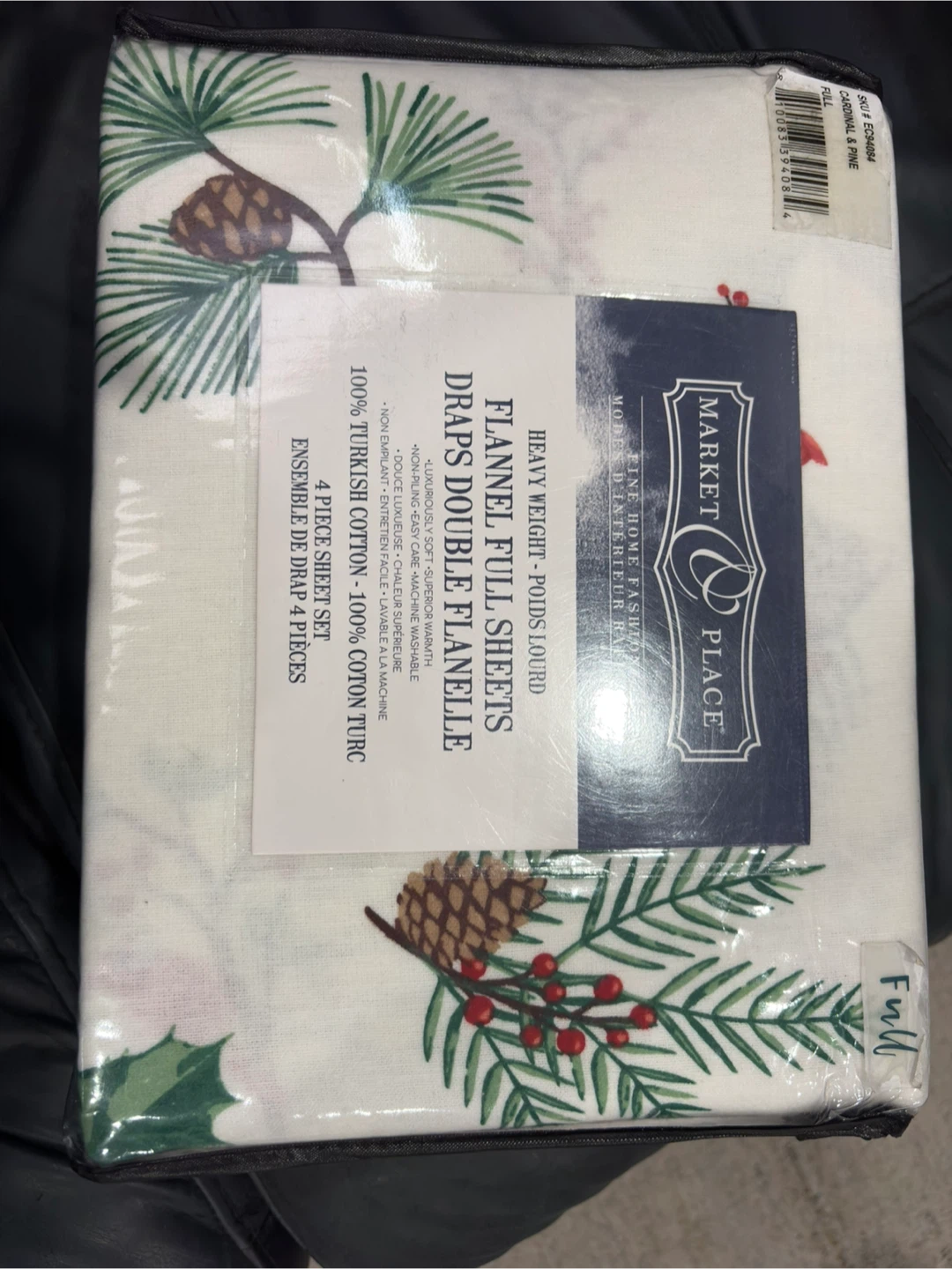 Market & Place 100% Cotton Flannel Sheet Set - Full Size🥕 - photo 3