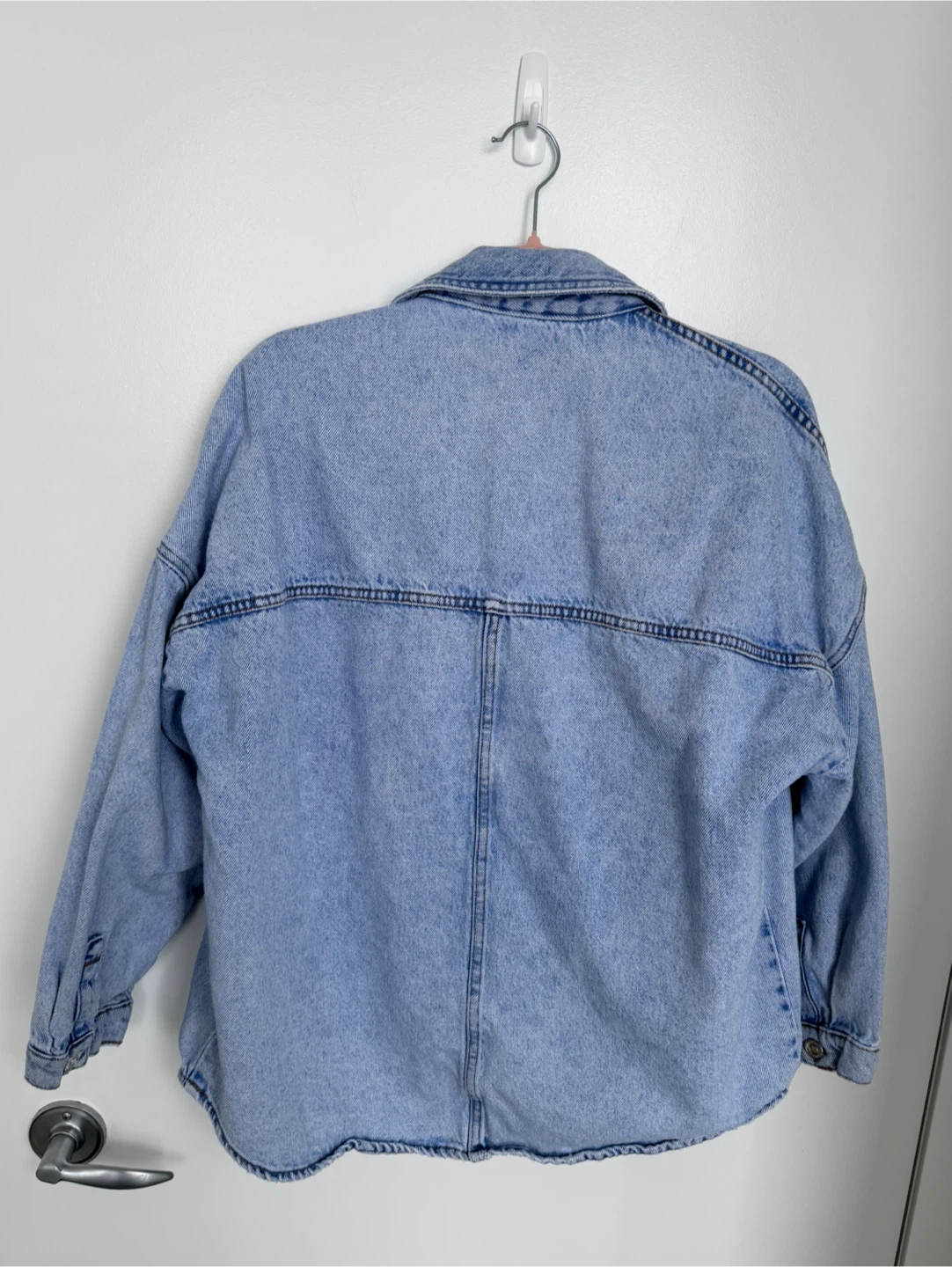 Zara Denim Shacket Size Medium - photo 2