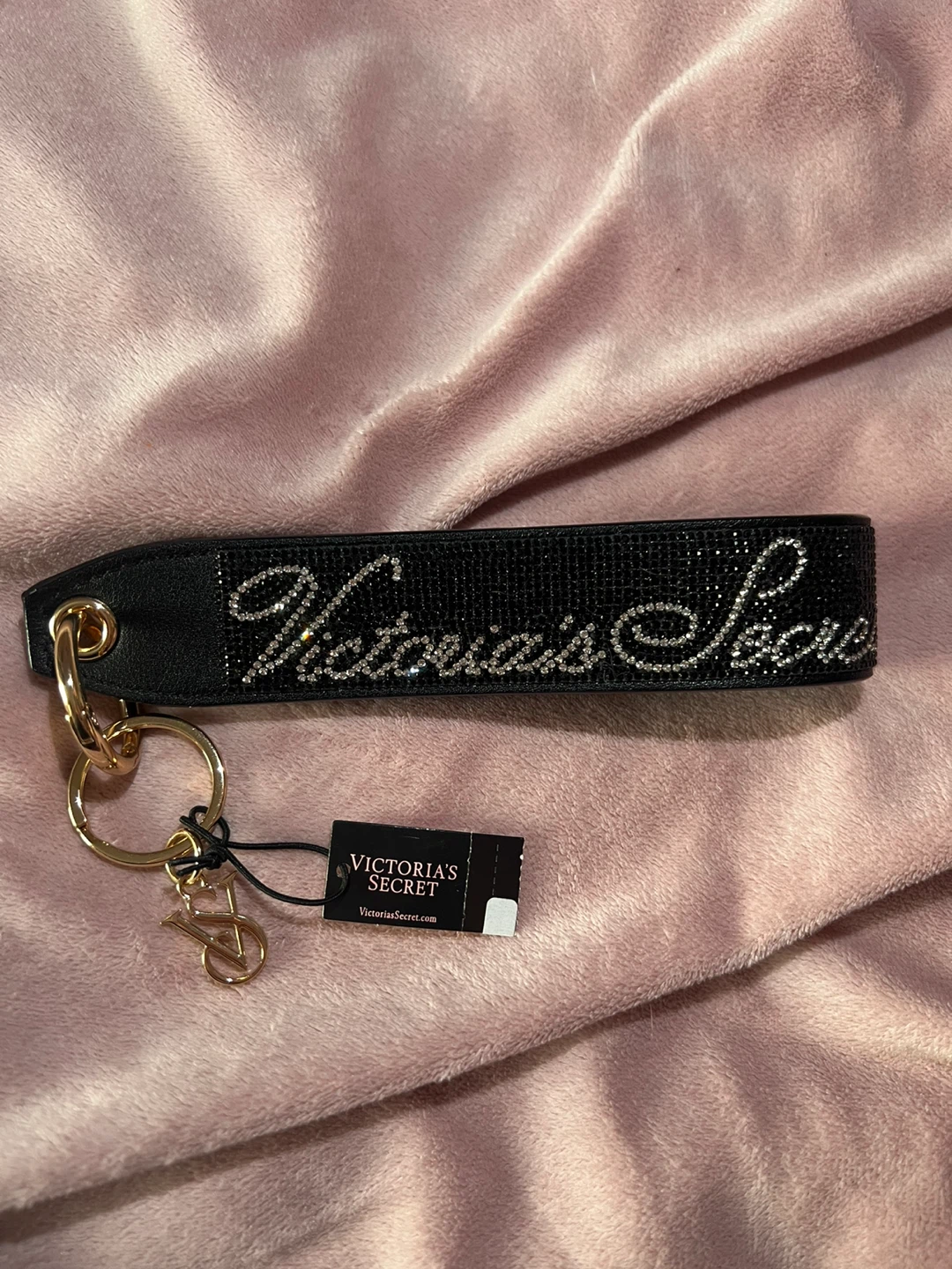 Victoria's Secret Rhinestone Keychain Strap - photo 2
