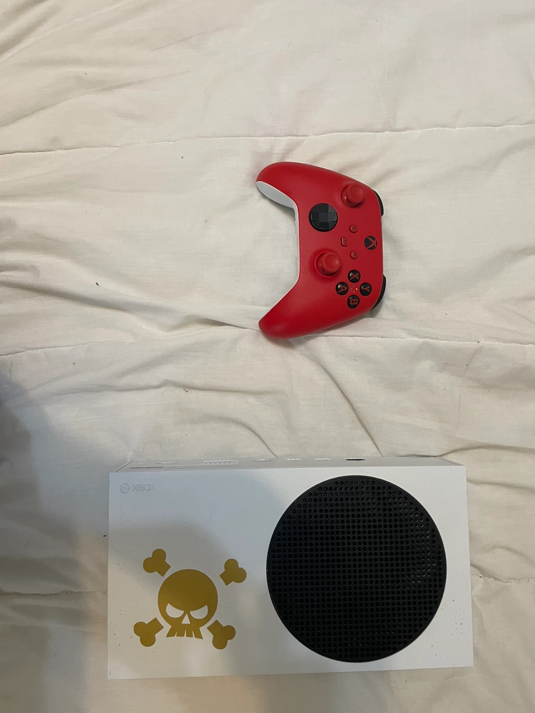 Xbox Series S with controller