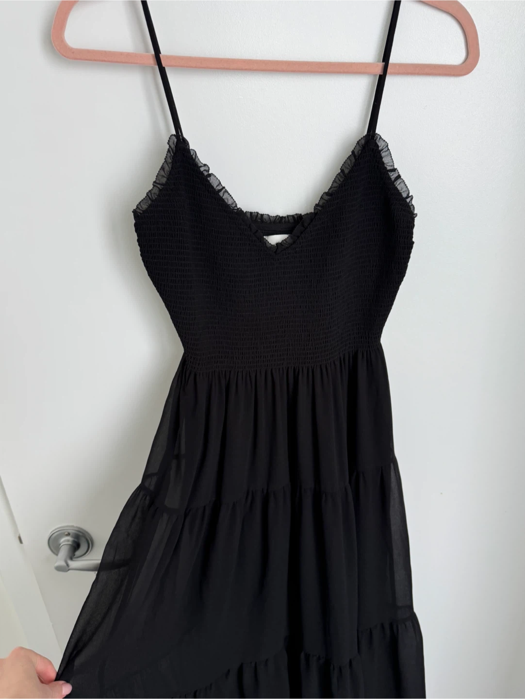 Artizia/Wilfred Black Midi Dress
