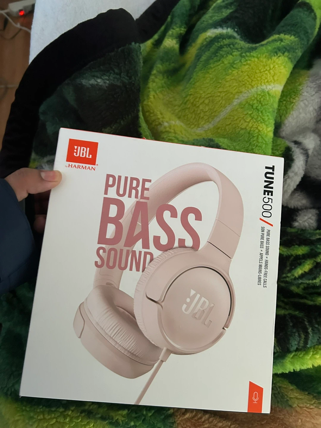 JBL TUNE500 Pink On-Ear Headphones