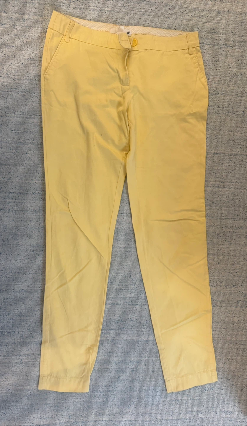Mango Yellow Chino Pants