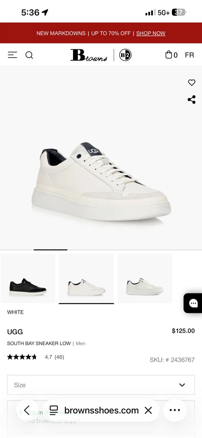 UGG South Bay Sneaker Low