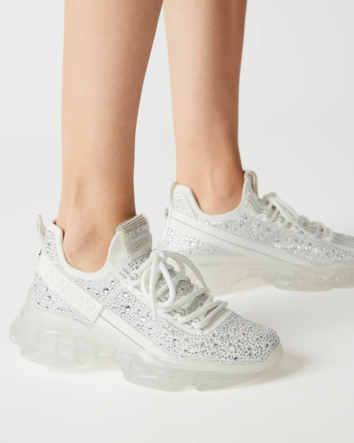 Steve Madden Maxie Rhinestone Sneakers