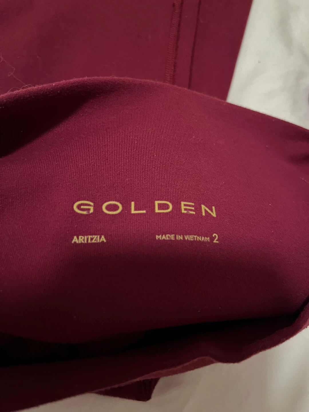 Aritzia Golden Tank and Leggings Set - Size S - photo 5