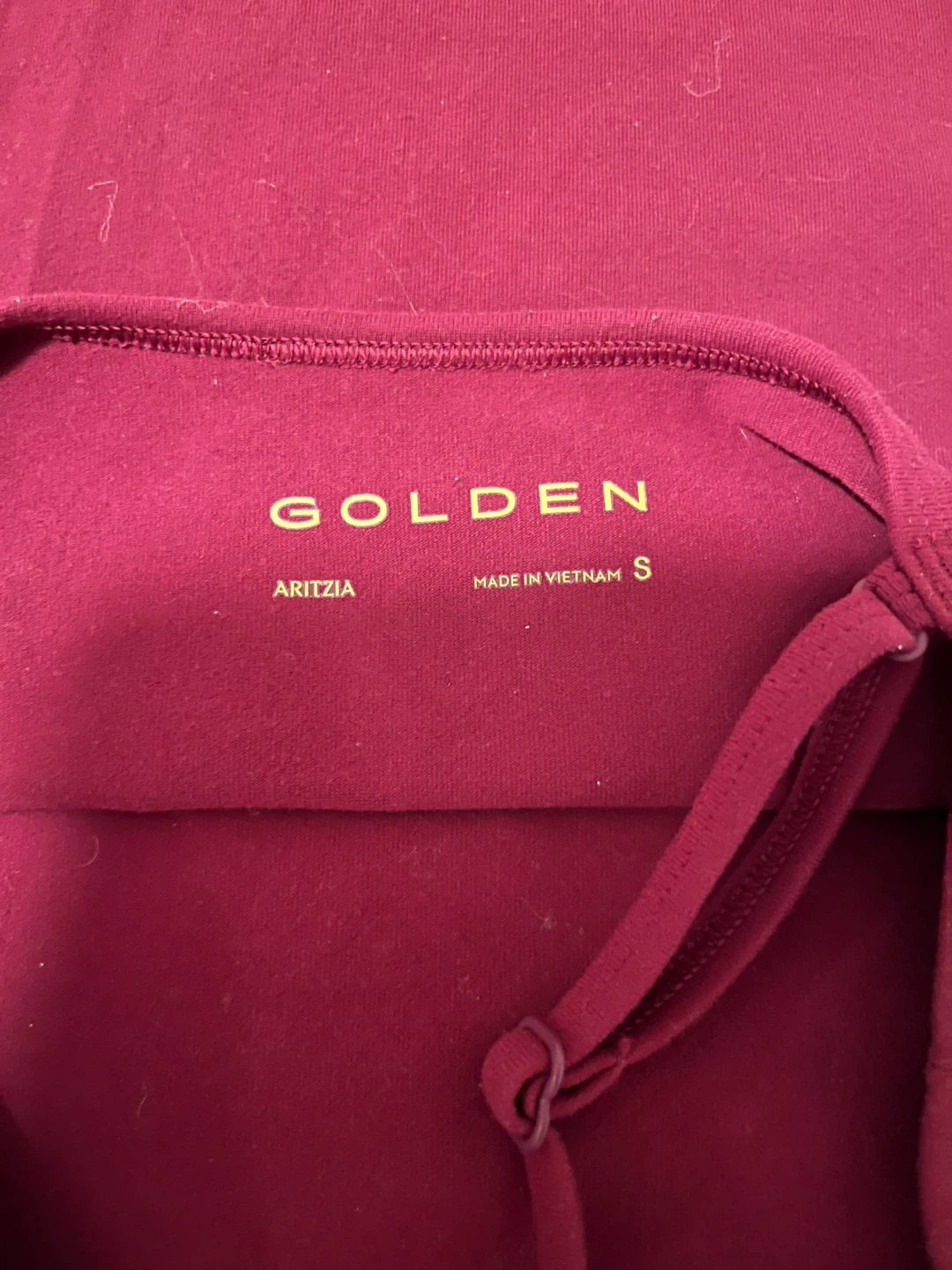 Aritzia Golden Tank and Leggings Set - Size S - photo 2