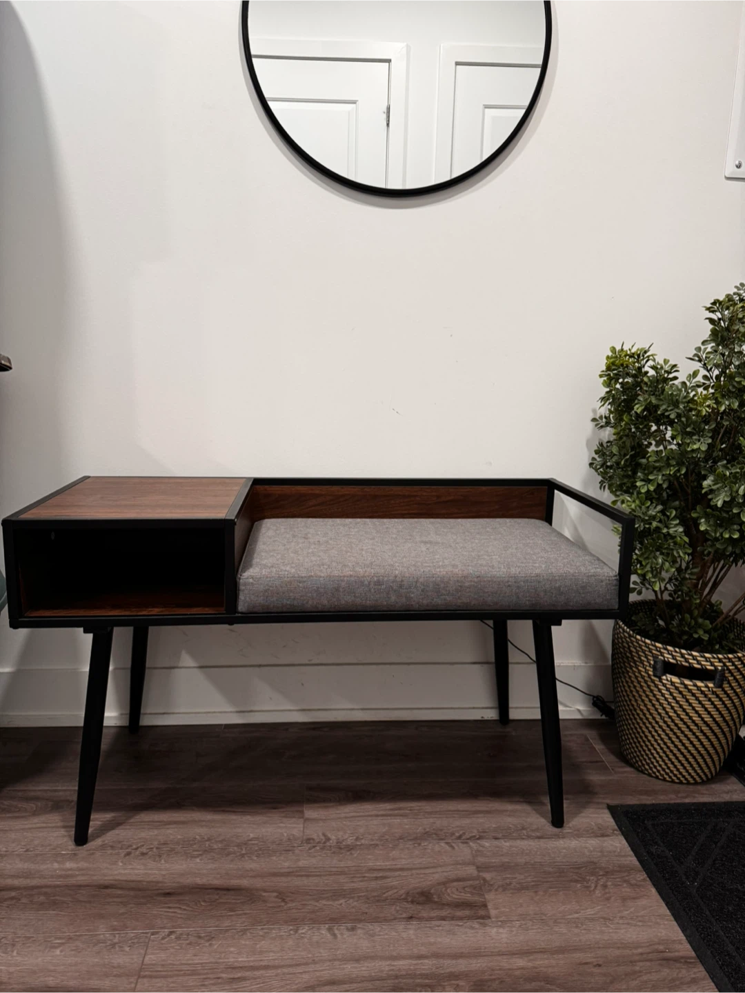 NEED GONE TOMORROW Entryway Bench with Storage