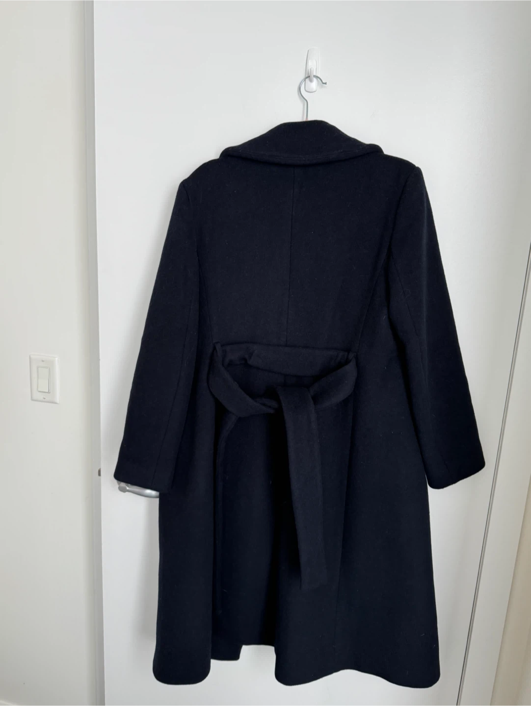 Club Monaco Navy Blue Wool Coat - photo 2