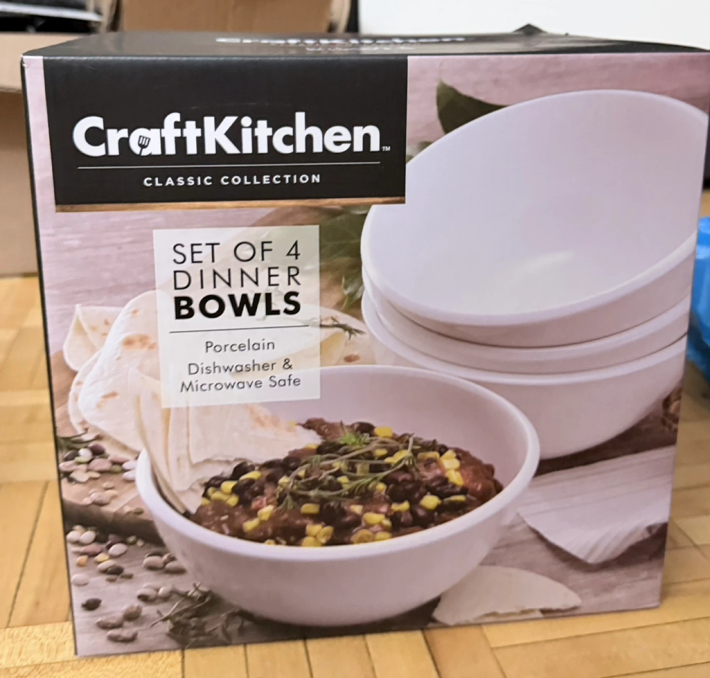 CraftKitchen Classic Collection Set of 4 Dinner Bowls