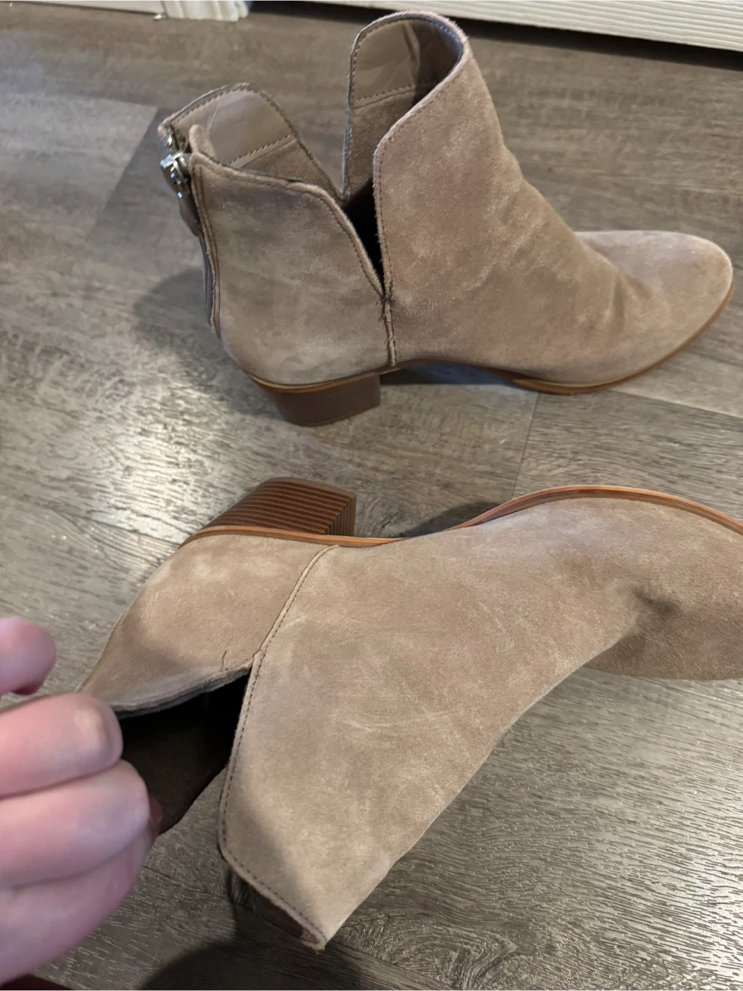 Suede Ankle Boots - photo 4