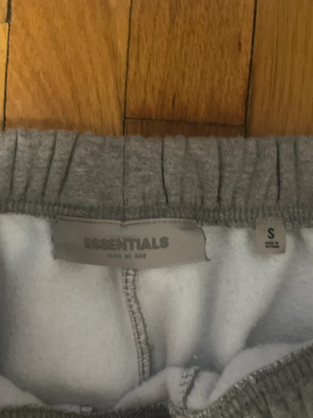 Fear of God Essentials Grey Sweat Shorts Size S - photo 3
