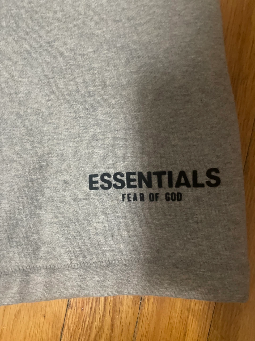 Fear of God Essentials Grey Sweat Shorts Size S - photo 2