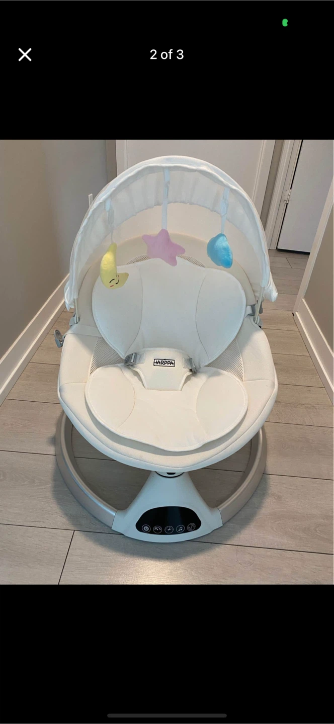 HARPA Baby Rocker Swing - White