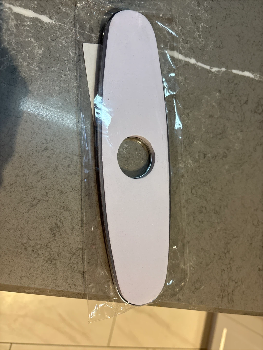 NEW Kitchen Faucet Handle Escutcheon Plate - photo 2