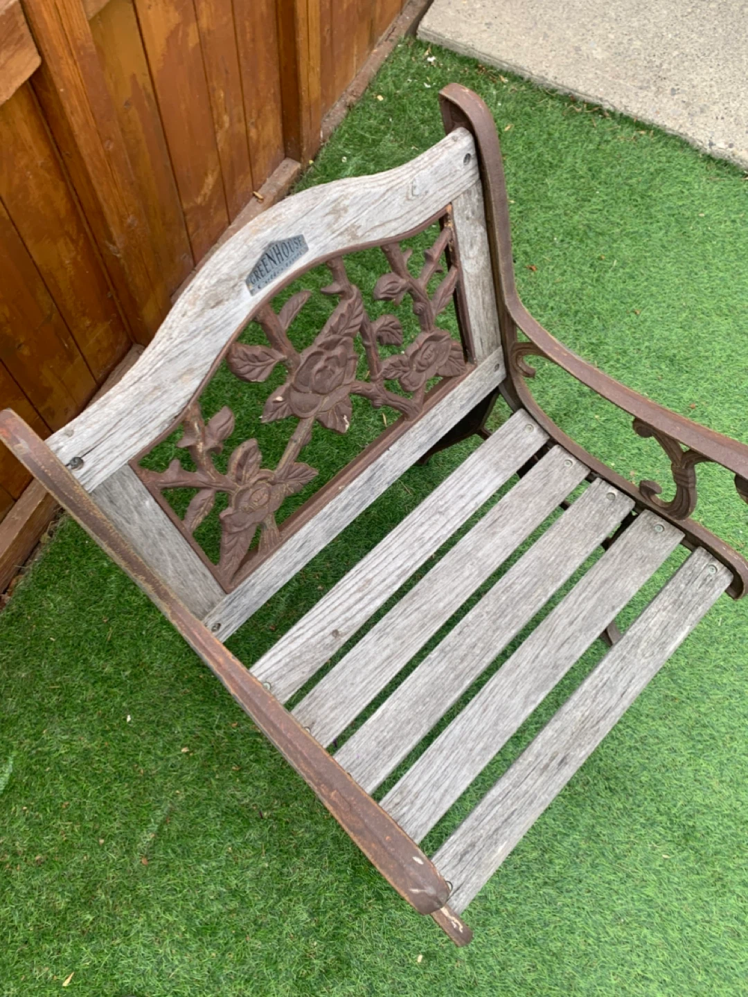 Garden Bench - Vintage Outdoor Furniture - Greenhouse Collection - photo 5
