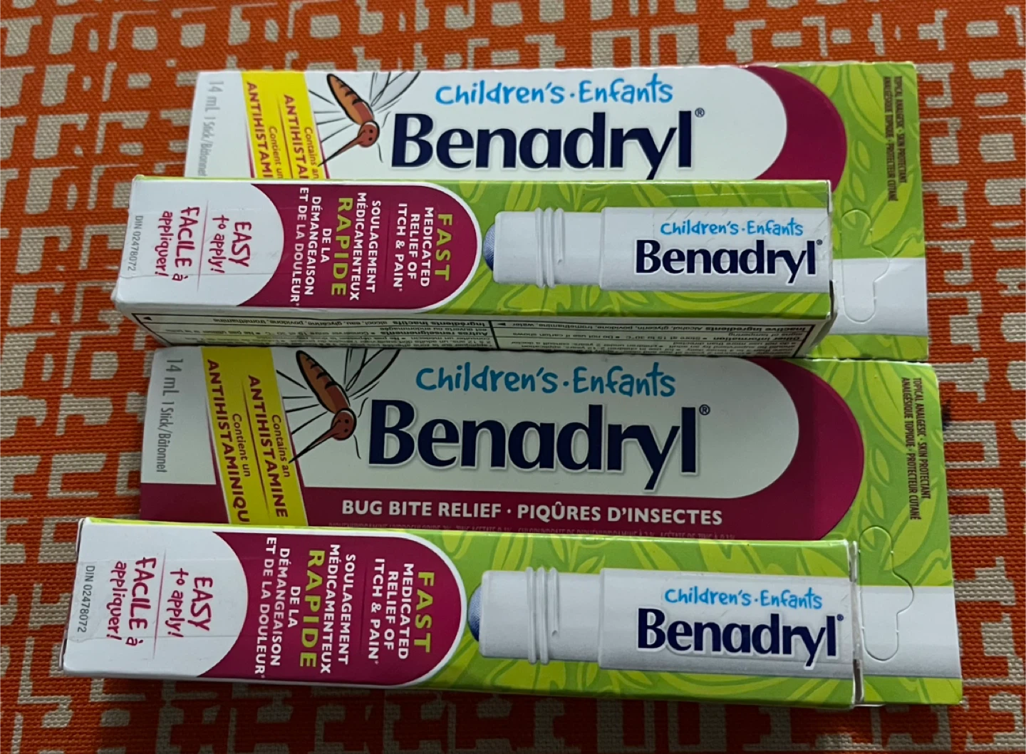 Benadryl Children's Bug Bite Relief Stick