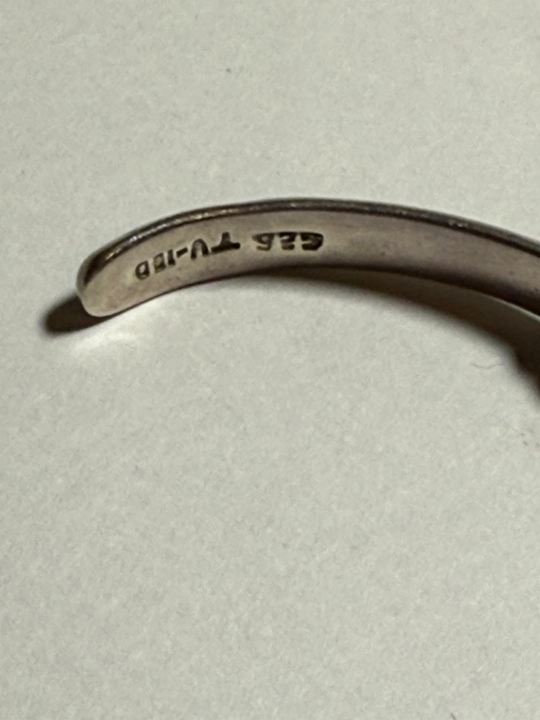 Sterling Silver and Wood Cuff Bracelet 925 - photo 3