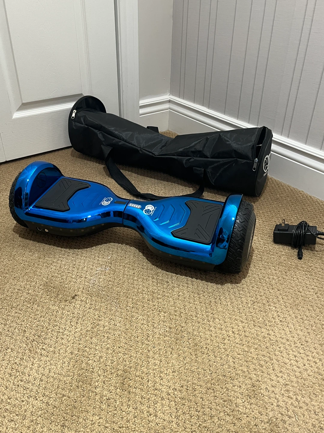 Blue Gyrocopters Hoverboard with Carrying Bag and Charger - photo 4