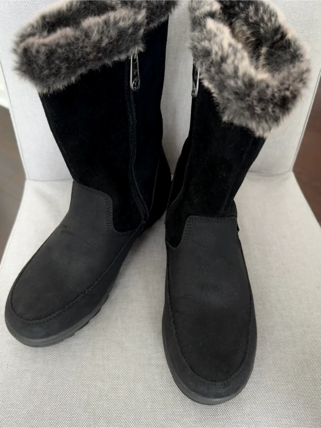 Brand New Black Fur Winter Boots