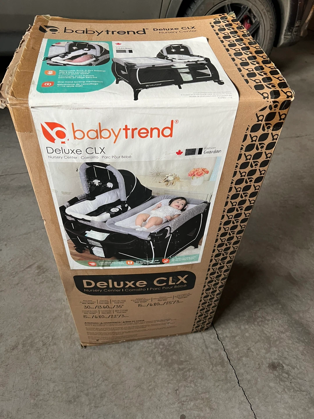 Baby Trend Deluxe CLX Nursery Center