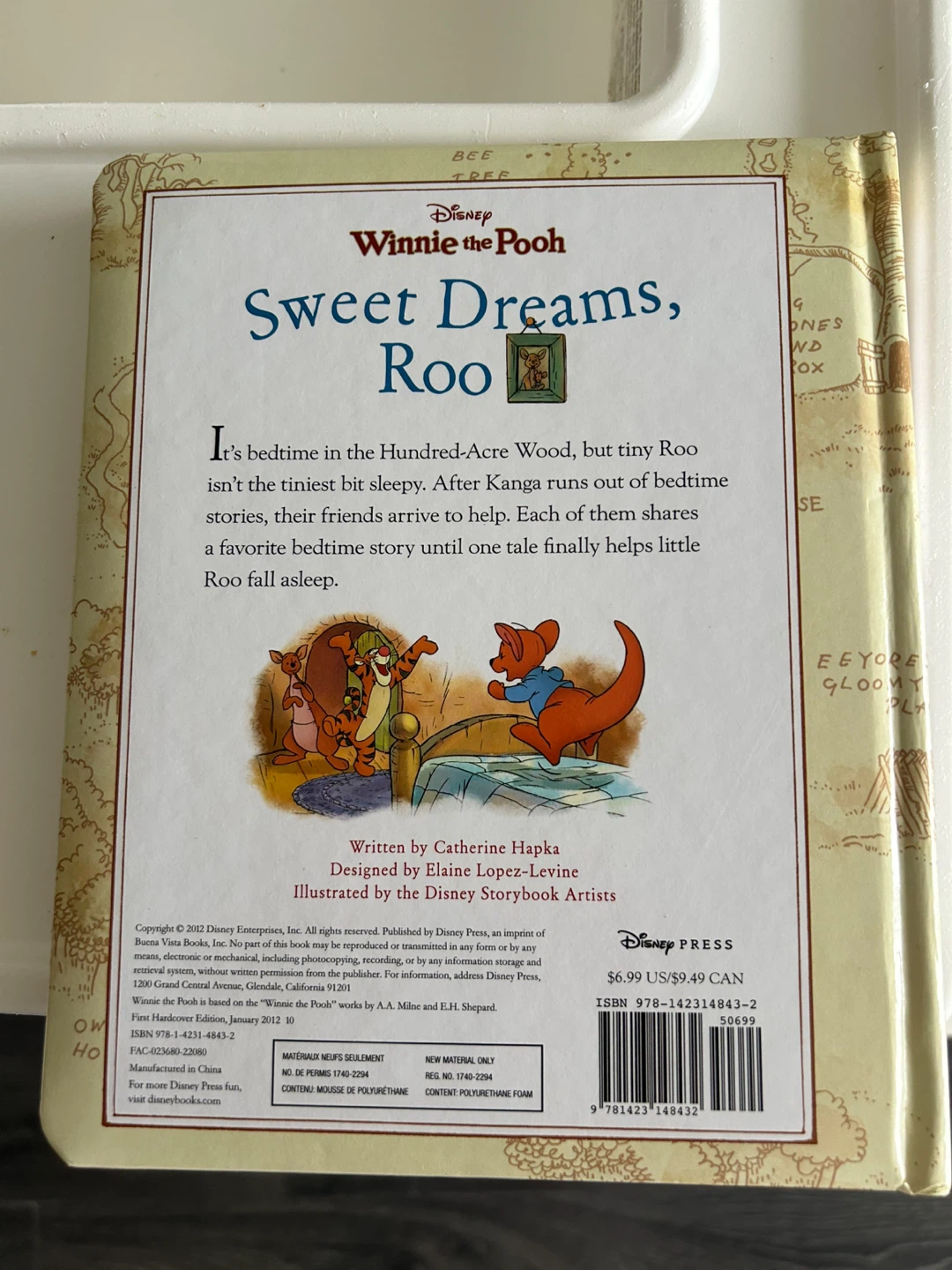 Disney Winnie the Pooh Sweet Dreams, Roo Board Book - photo 5