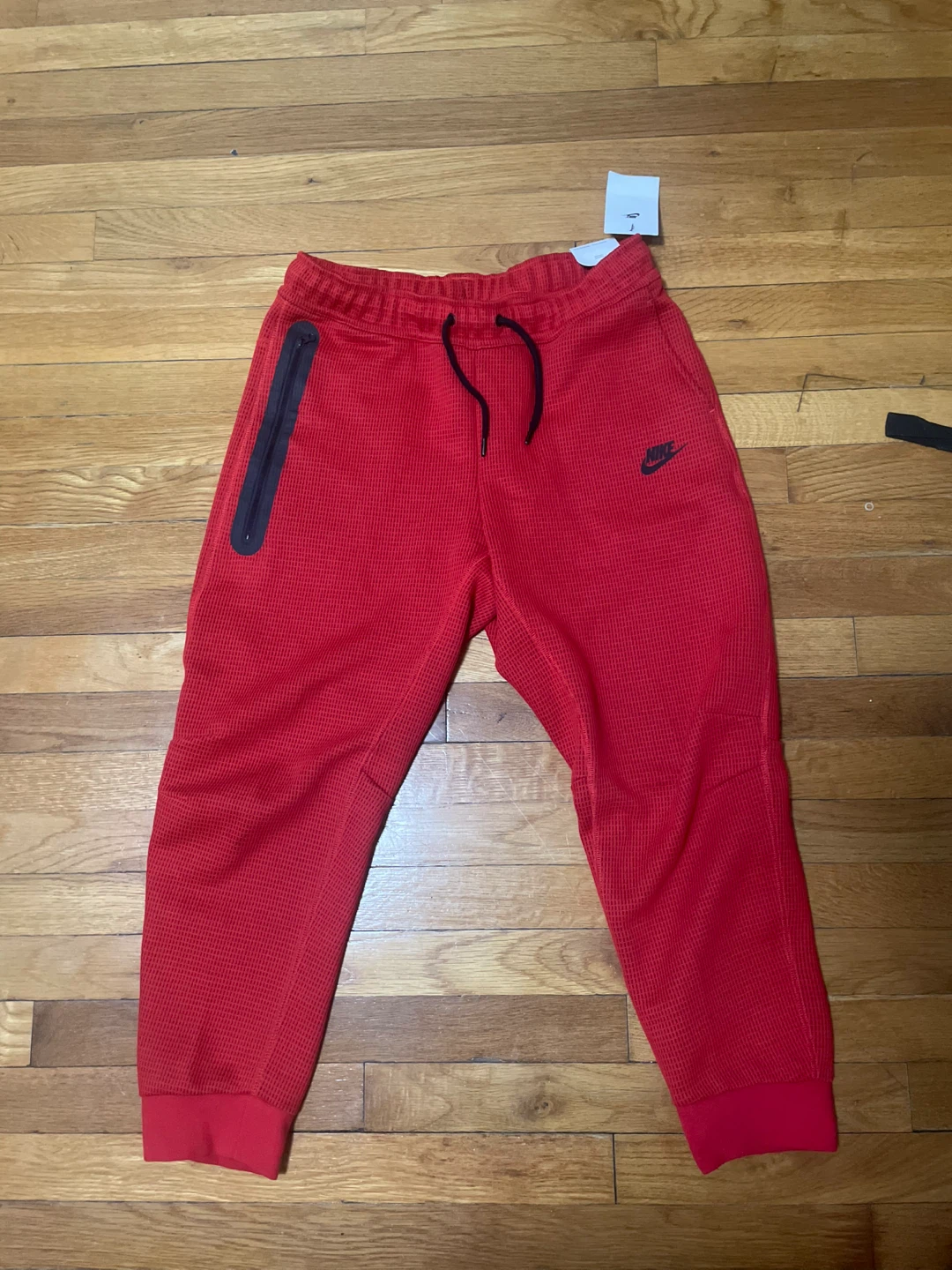Nike Red Tech Fleece Joggers Pants Kids XL