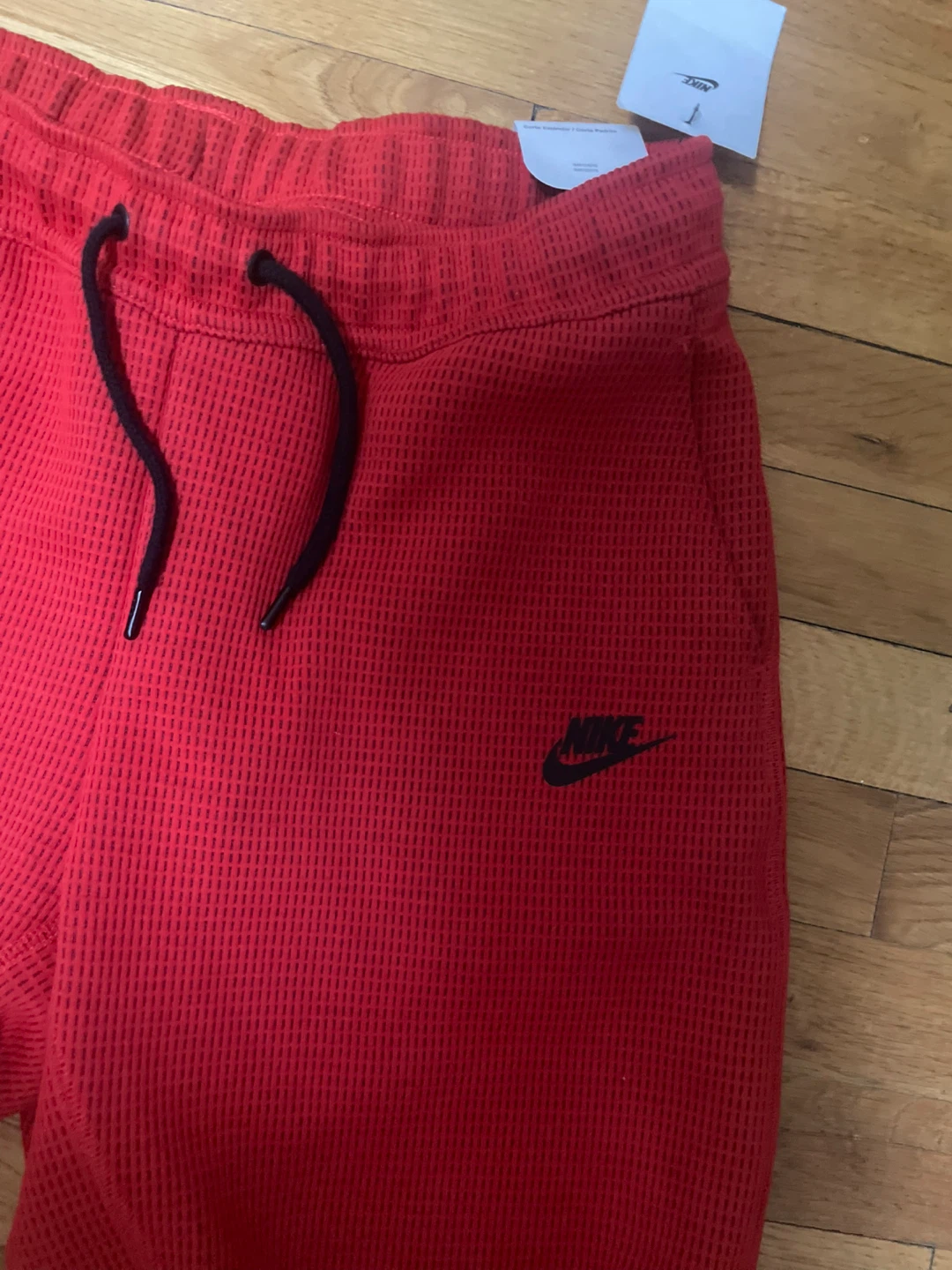 Nike Red Tech Fleece Joggers Pants Kids XL - photo 3