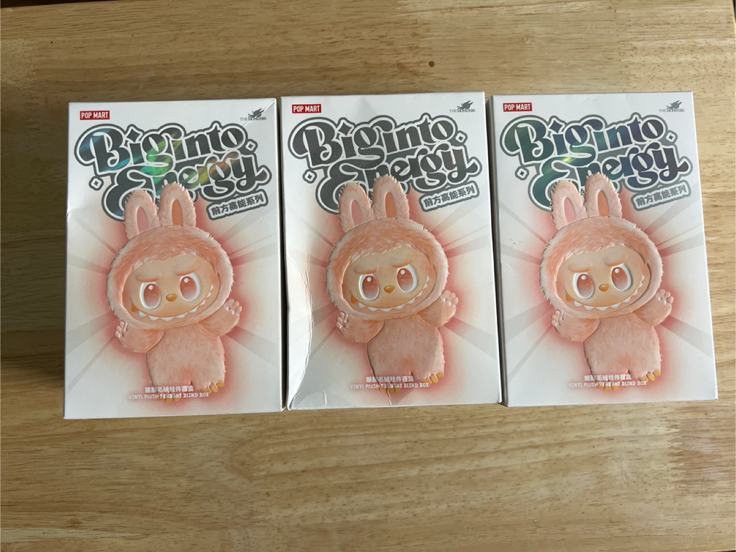 POP MART The Monsters Big into Energy Series Vinyl Plush