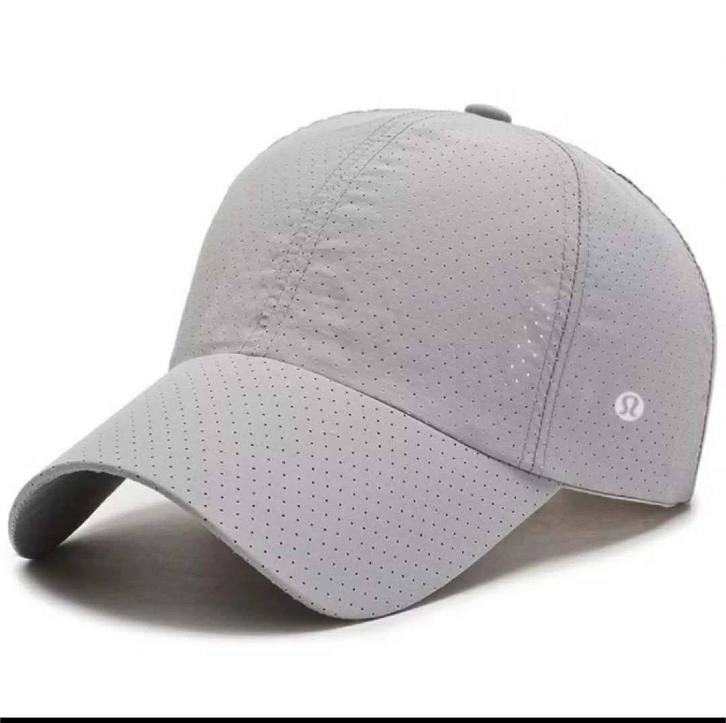 Lululemon Grey Perforated Baseball Cap