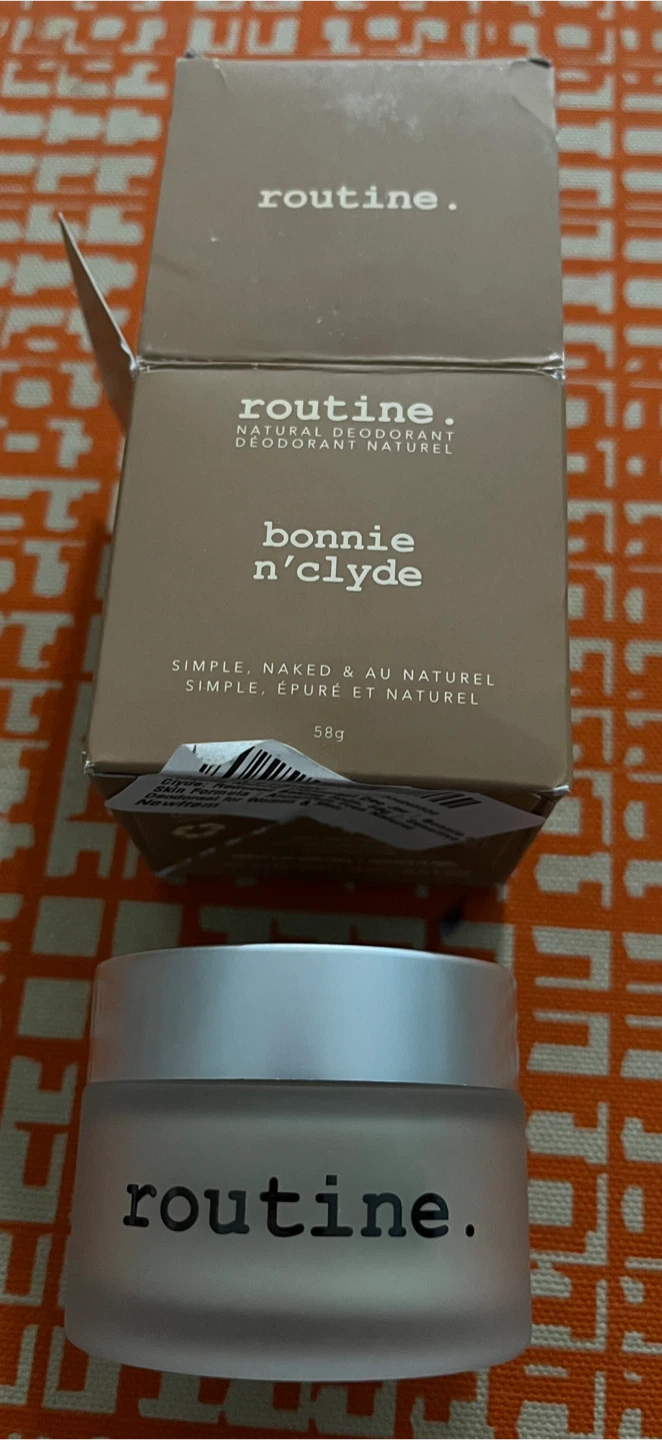 Routine Natural Deodorant Bonnie n' Clyde Unscented 58g