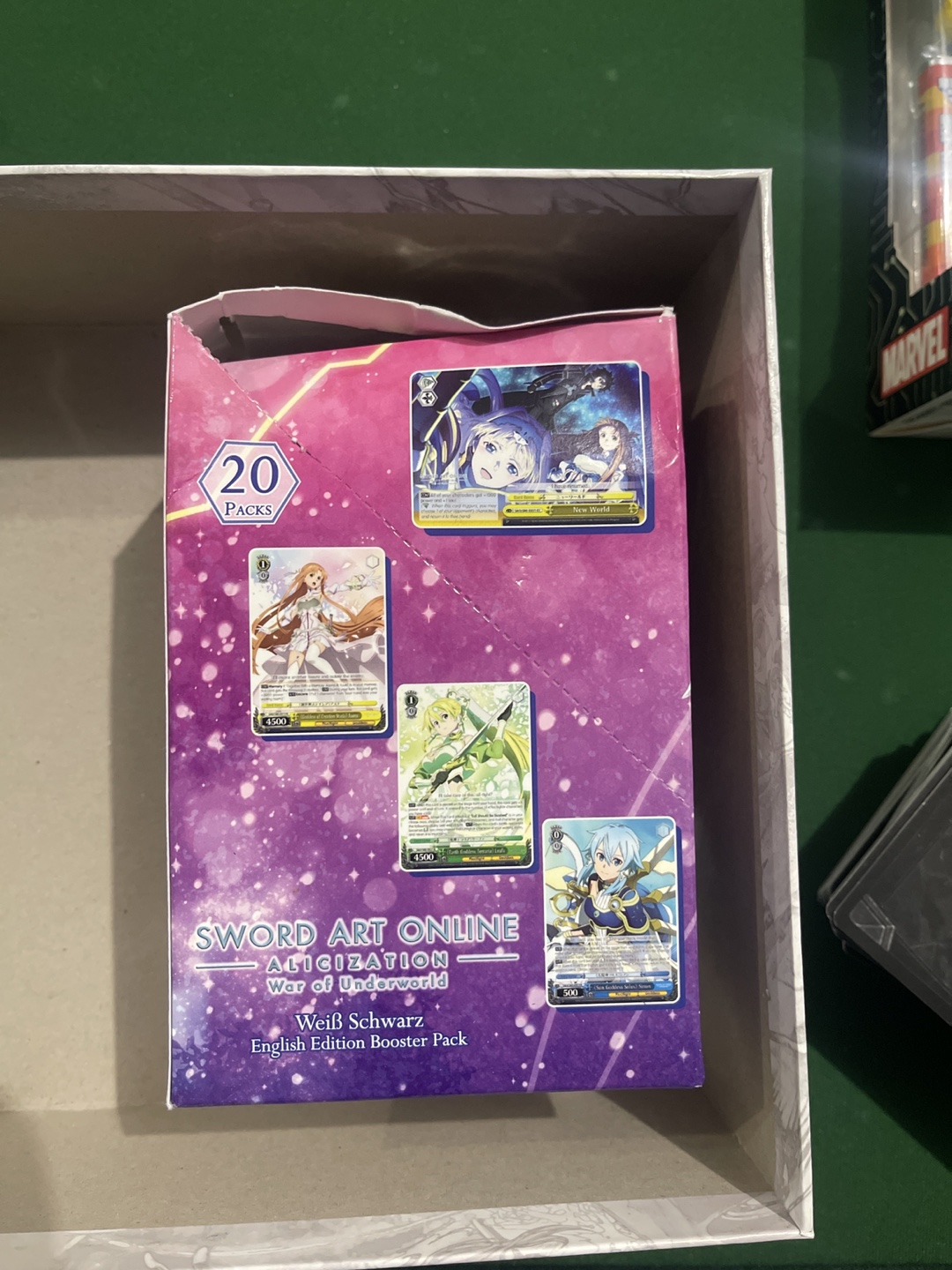 Alicization War of Underworld Weiss Schwarz Booster Pack - photo 4