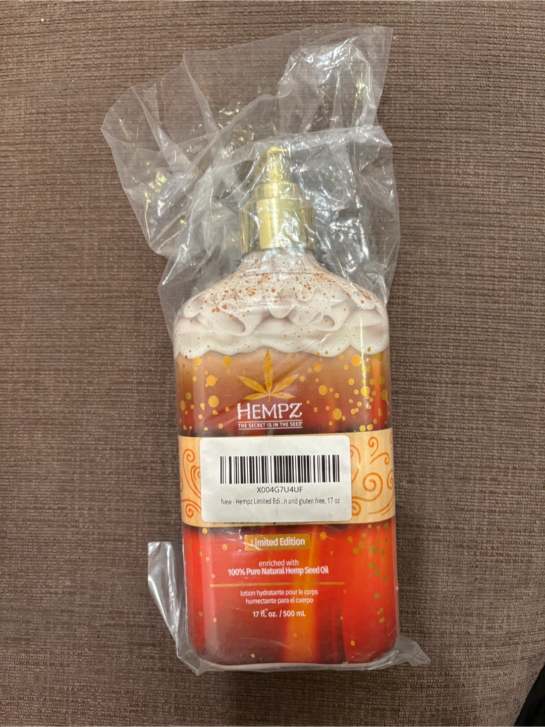 Hempz Herbal Body Moisturizer Pumpkin Spice & Vanilla Chai - photo 2