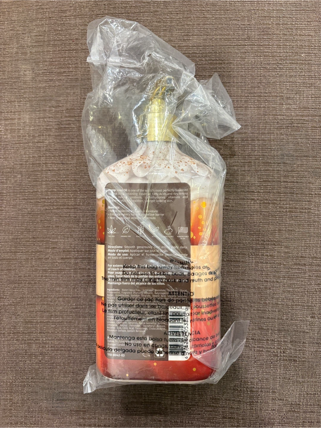 Hempz Herbal Body Moisturizer Pumpkin Spice & Vanilla Chai - photo 3