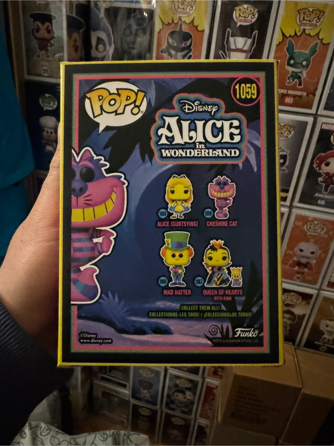 Black light Cheshire Cat Funko Pop - photo 3