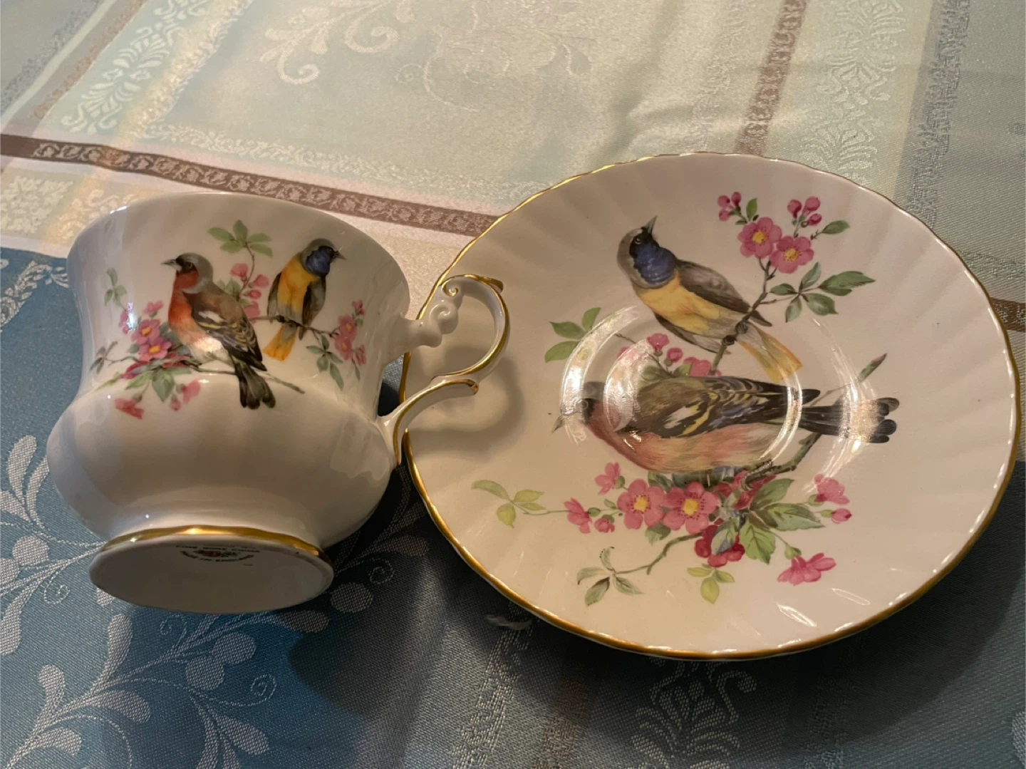 Rosina Bone China Teacup and Saucer Set - photo 4