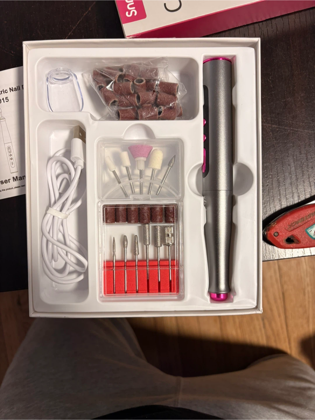 SnnyNyx Cordless Nail Drill ND015 - photo 2