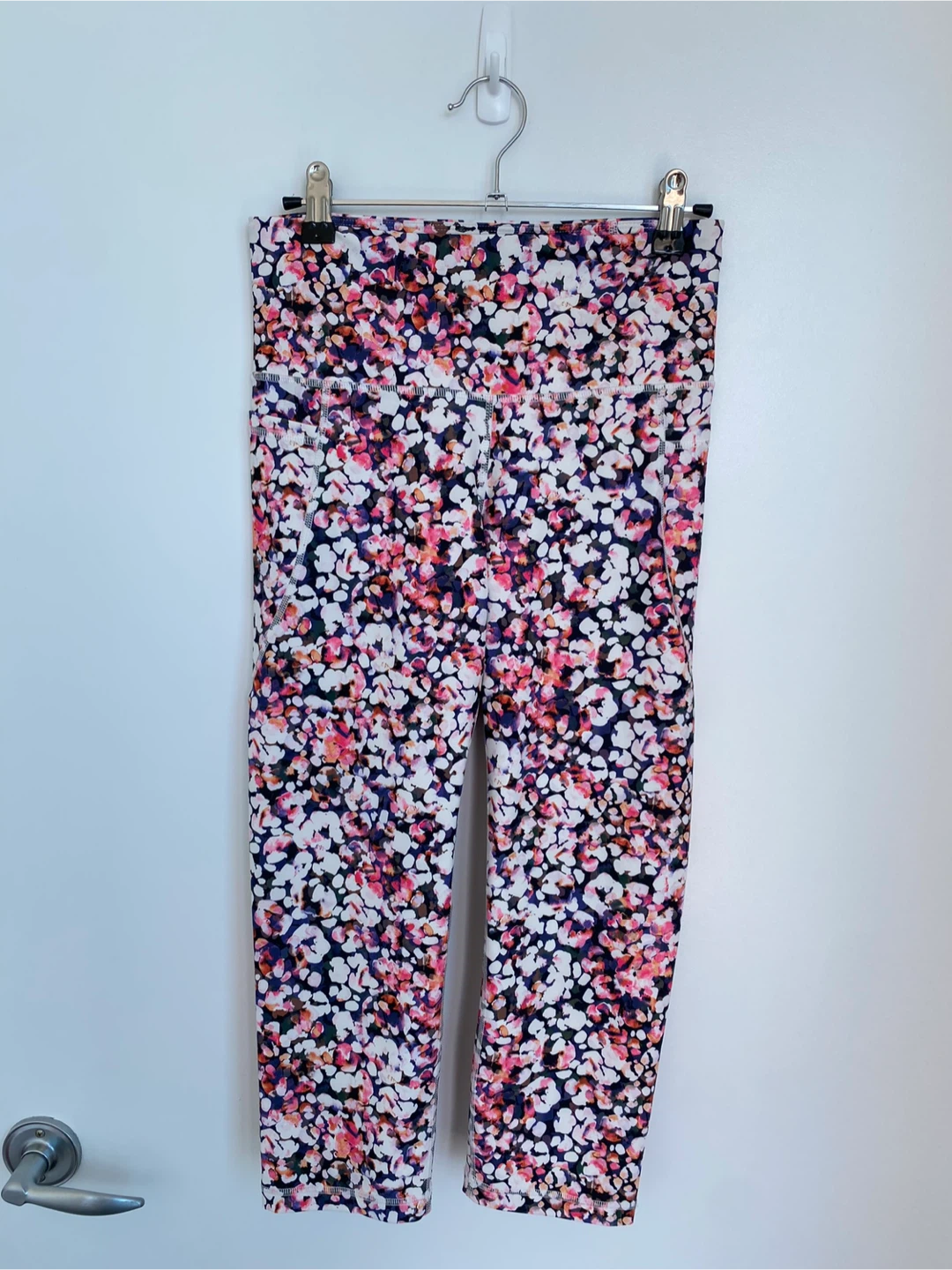 Athletic Leggings & Tank Top Set - Floral Print - photo 2