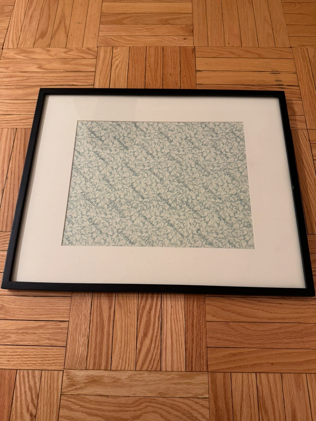 Exposures Black Picture Frame