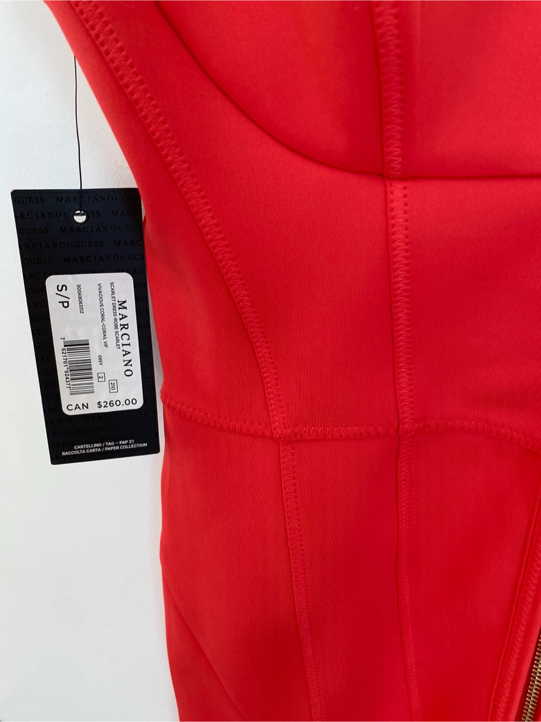 Marciano Red Sleeveless Dress - photo 3