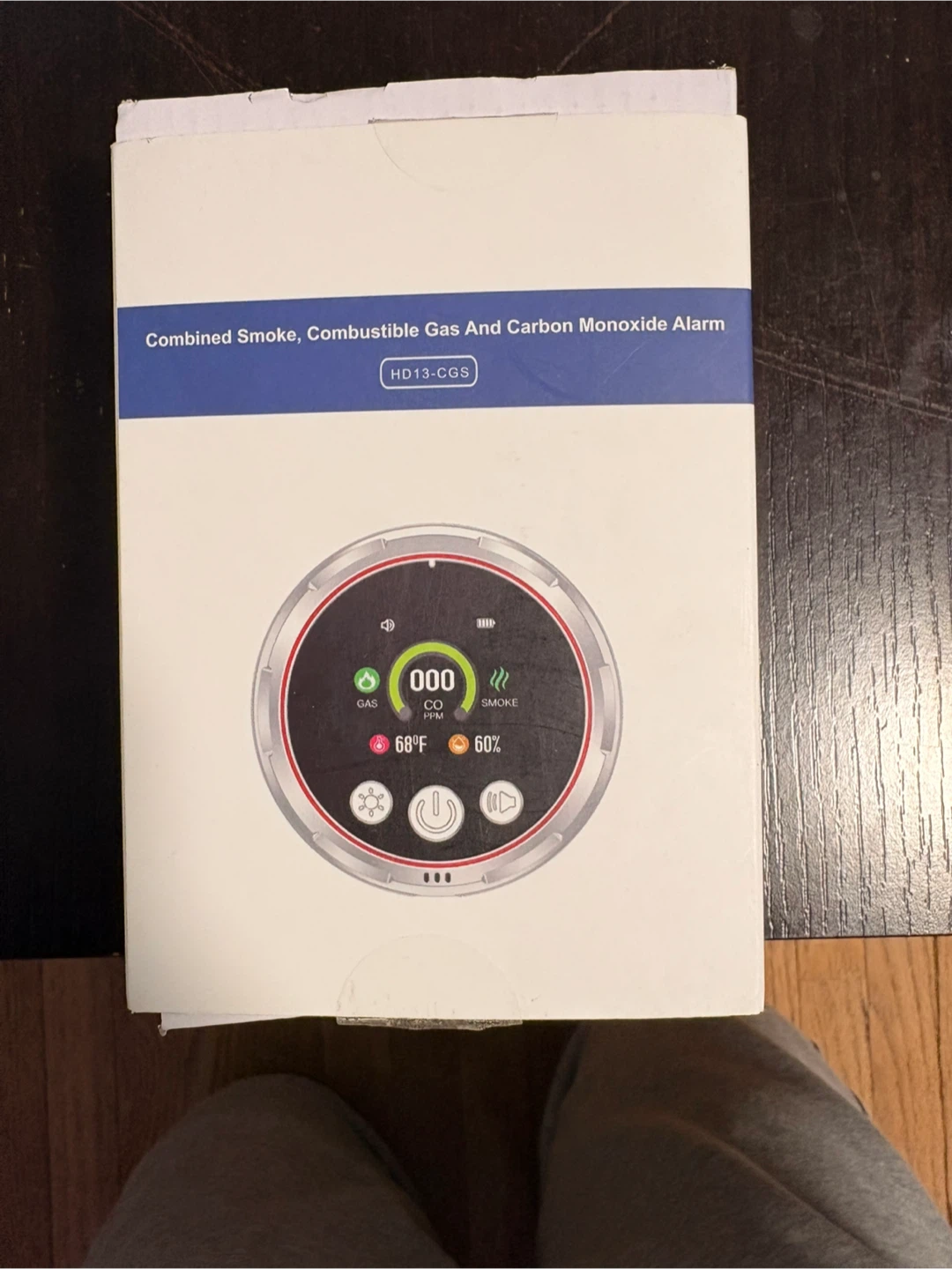 Combined Smoke, Gas, and Carbon Monoxide Alarm HD13-CGS