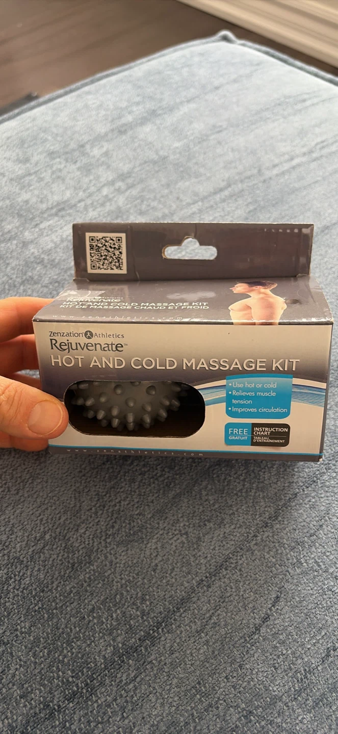zenzation Athletics Rejuvenate Hot and Cold Massage Kit