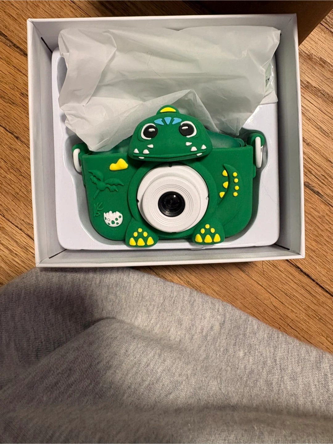Green Dinosaur Kids Camera - photo 3