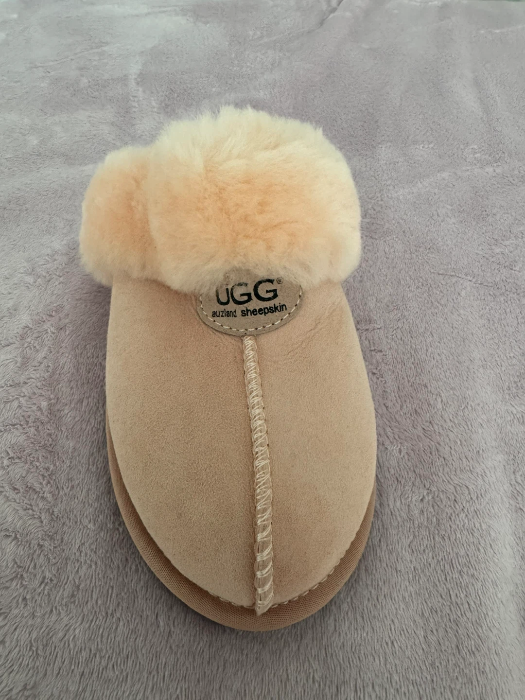 UGG "Scuffette" Sheepskin Slippers - Pink - Size L (9/10) - photo 3