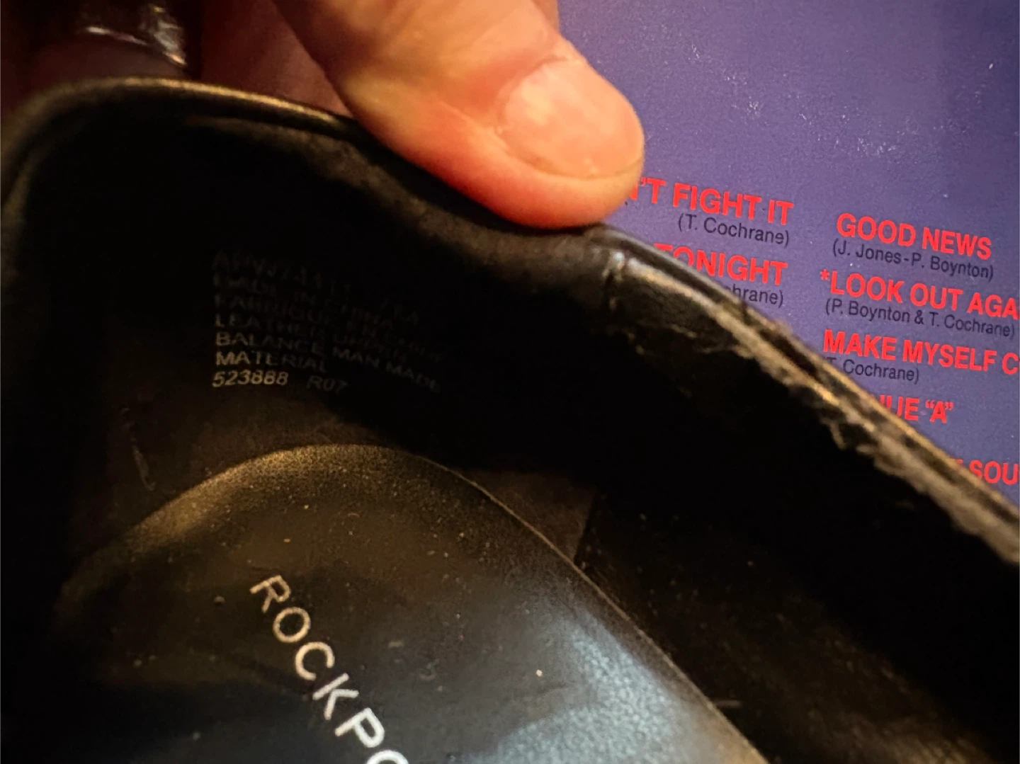Rockport Black Leather Block Heel Shoes - Women's Size 7M - photo 5