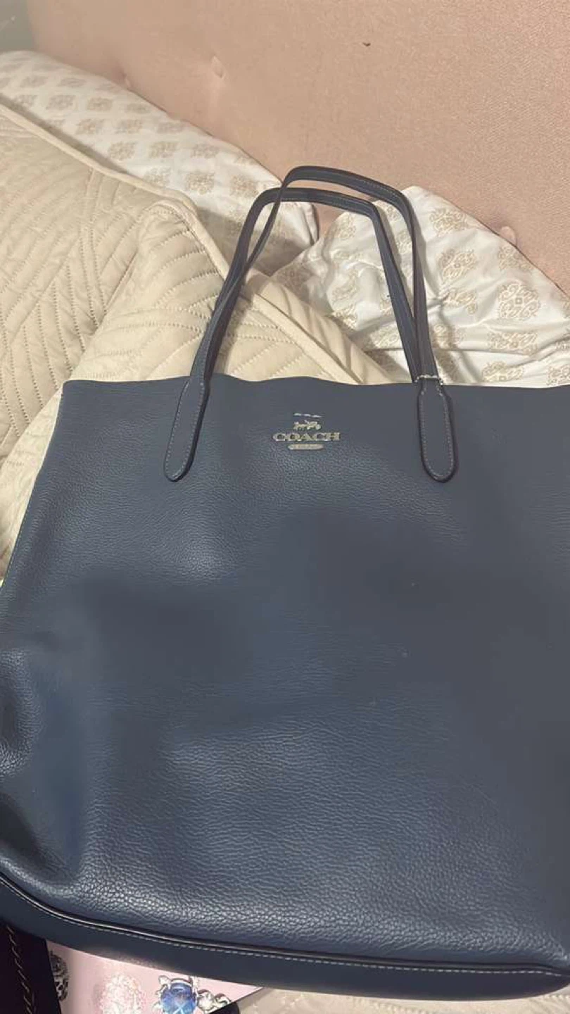 Coach Thea Tote Bag - Denim - photo 3