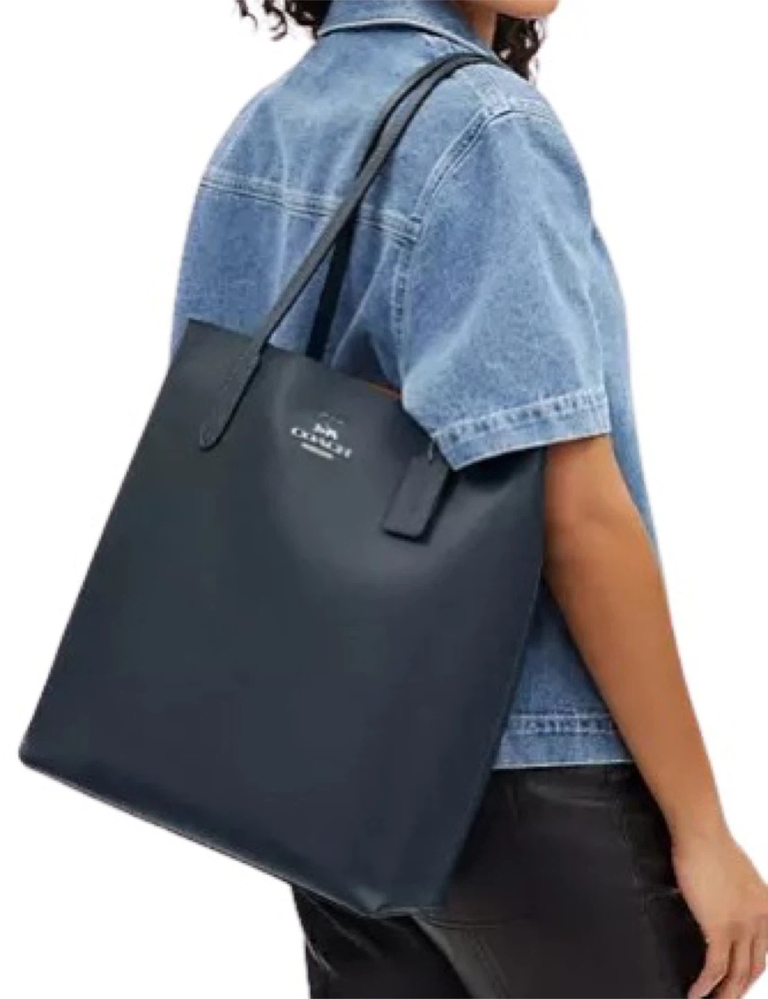 Coach Thea Tote Bag - Denim
