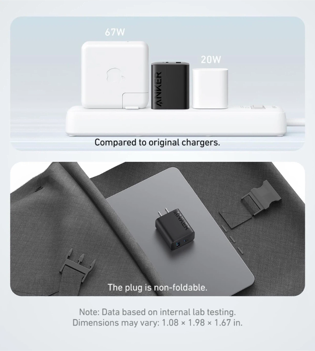 ANKER USB C CHARGING BLOCK AND CORD - photo 4