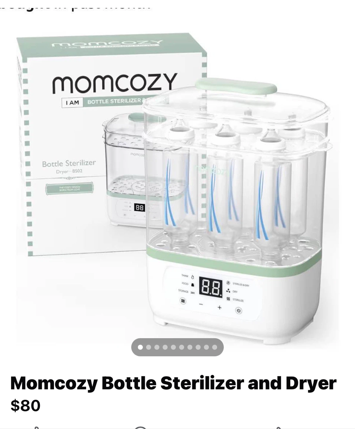 Momcozy Bottle Sterilizer and Dryer
