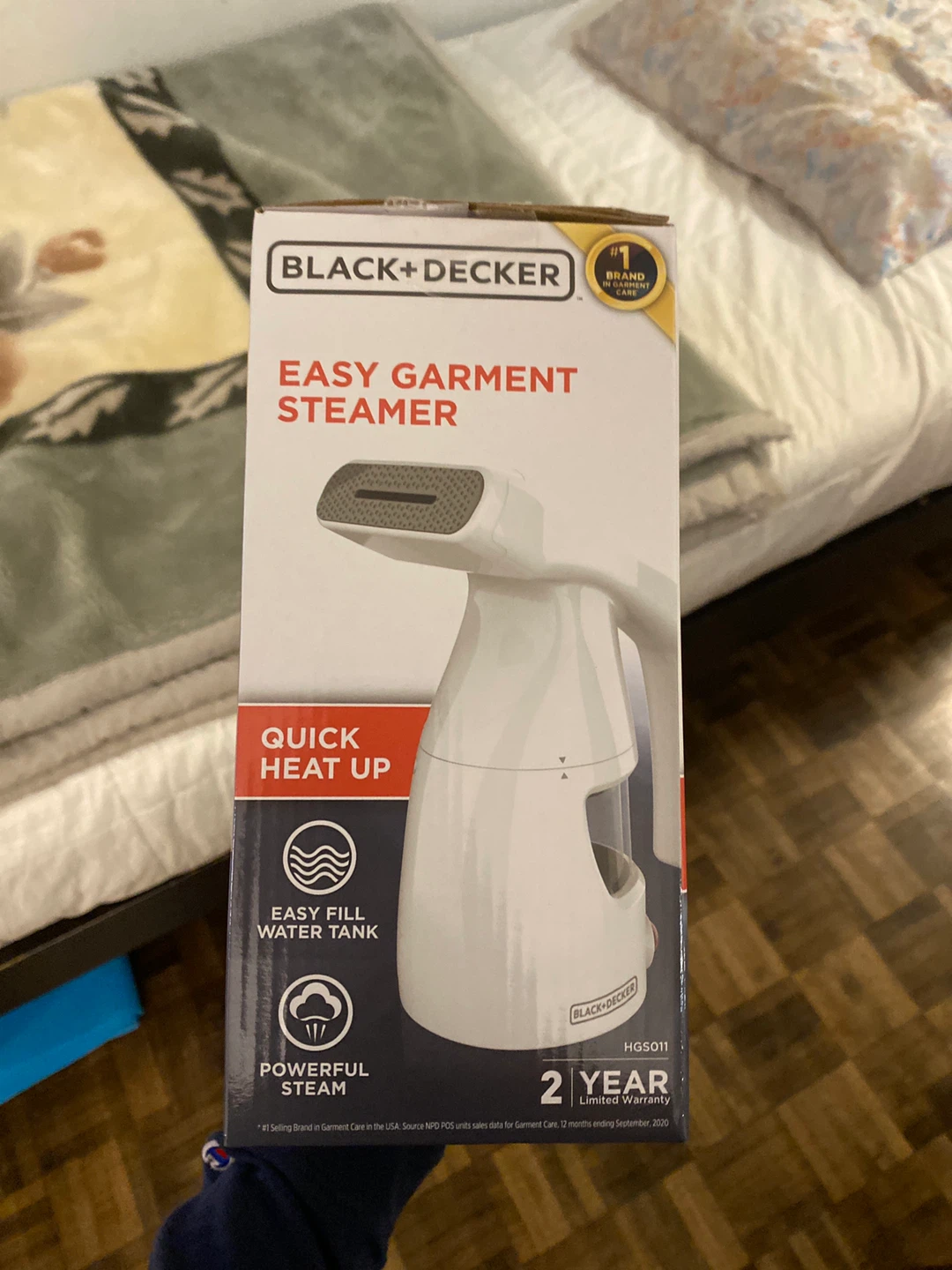 BLACK+DECKER Easy Garment Steamer - photo 2